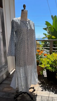 Image 1 of Embroidered Kurta Blue Chain