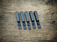 Image 1 of Pack of 5:  Black Pocket Clips