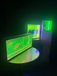 Image 2 of Delivered From Stardust Box Frame Mirror