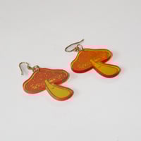 Image 1 of Electric Mushroom Earrings