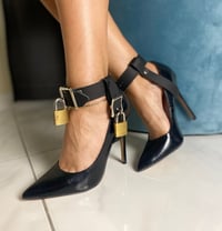 Image 1 of Bondage High Heels Leather cuffs - BDSM