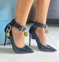 Image 2 of Bondage High Heels Leather cuffs - BDSM