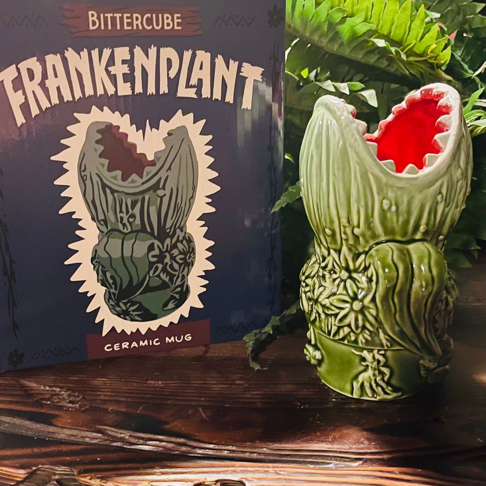 Bittercube FRANKENPLANT 16 oz Ceramic Tiki Mug