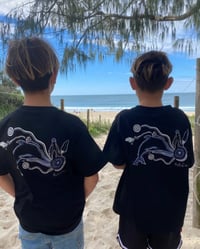 Image 1 of Kids Tee with artwork