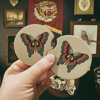 Image 2 of Butterfly Car Coasters