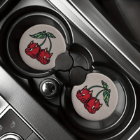 Image 1 of Hot Stuff Cherries Car Coasters