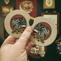 Image 2 of Pharaohs Horses Car Coasters