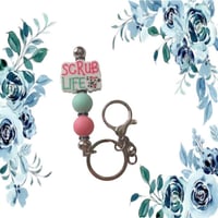 Scrub Life Keychain