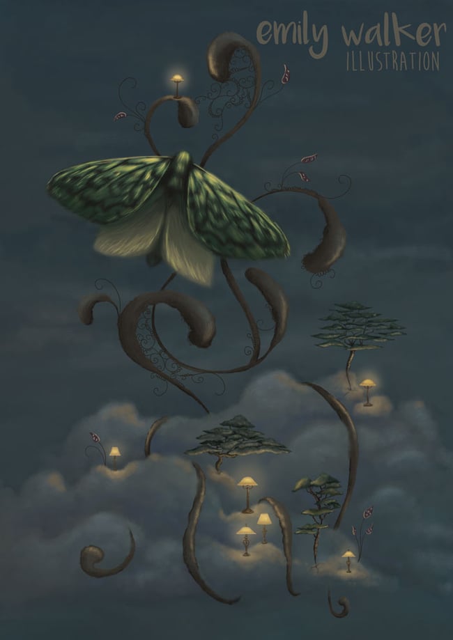 'Puriri and Beech' Limited Edition Print