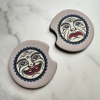 Image 3 of Grimm Sun And Moon Car Coasters 