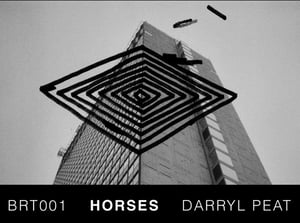 Image of BRT001: HORSES - DARRYL PEAT EP