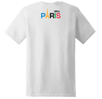 Image 4 of USA BASKETBALL TEAM 2024 PARIS OLYMPICS GRAPHIC T-SHIRT