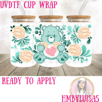 Care Bears Concha UVDTF cup wraps 