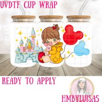 Precious Moments x Piglet UVDTF cup wrap 