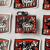 Image 2 of emo 5ever charms & stickers