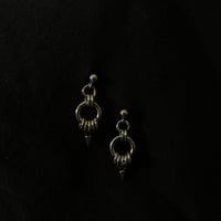 ༻˚ ༘ mystic loop earrings ๋࣭ ࣪ 🀣⋆｡