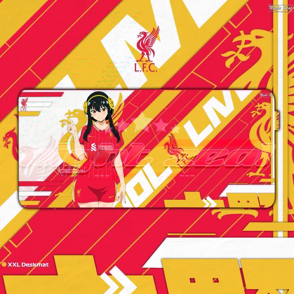 Image of Liverpool x WAIFUS / Desk mat 