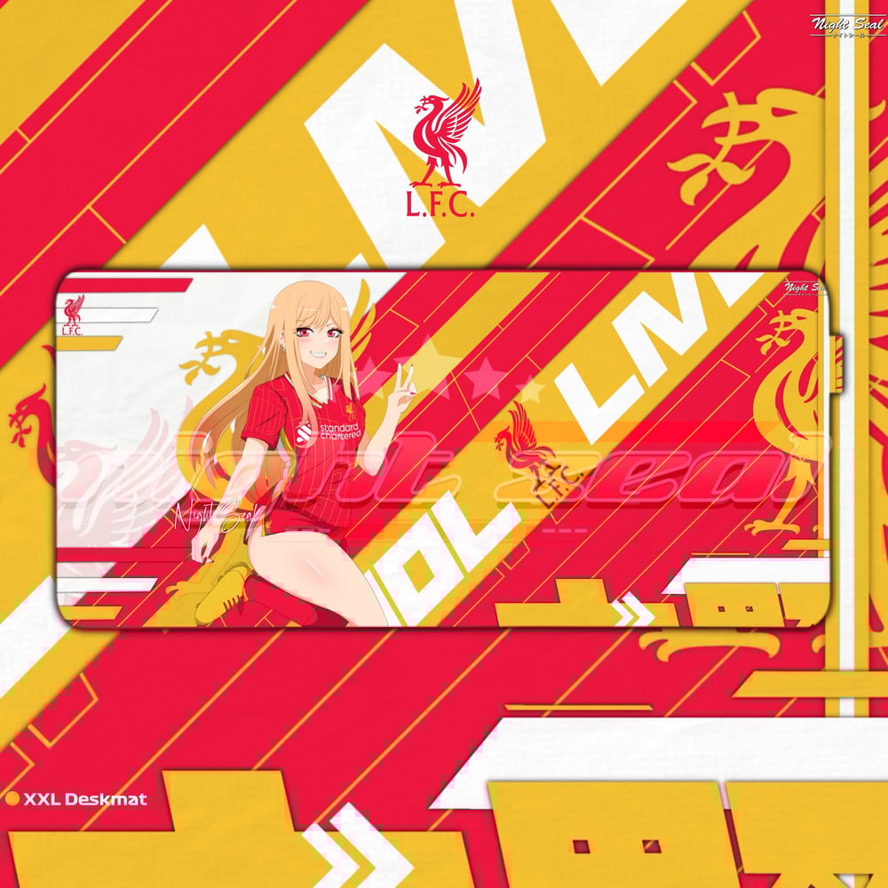 Image of Liverpool x WAIFUS / Desk mat 