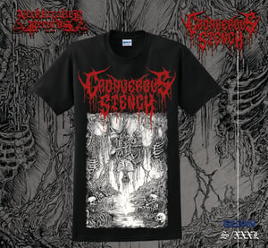 Image of Cadaverous Stench - Hanging Dude Shirt Black 