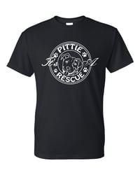 Image 1 of IT'S A PITTIE RESCUE LOGO ADULT T-SHIRT