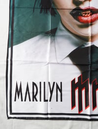 Image 4 of MARILYN MANSON - Photo Flag (cloth poster Banner tapestry) Industrial metal