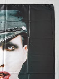 Image 6 of MARILYN MANSON - Photo Flag (cloth poster Banner tapestry) Industrial metal