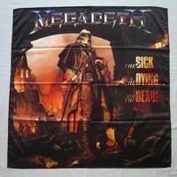 Image 1 of MEGADETH - The sick, the dying... And the dead! Flag (cloth poster Banner tapestry) Thrash metal