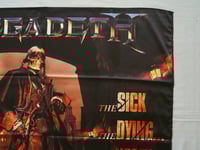 Image 3 of MEGADETH - The sick, the dying... And the dead! Flag (cloth poster Banner tapestry) Thrash metal
