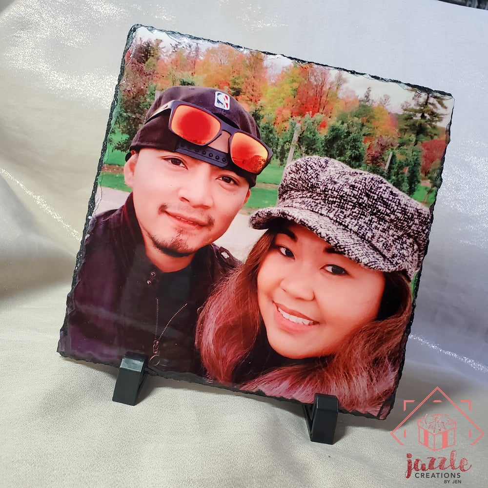 Image of Custom Photo Rock Slate