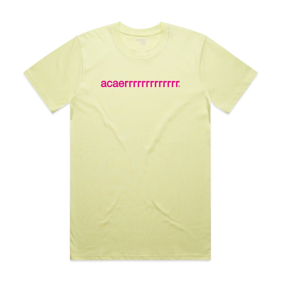 Image of ACAERRRRRRRR TEE LEMON