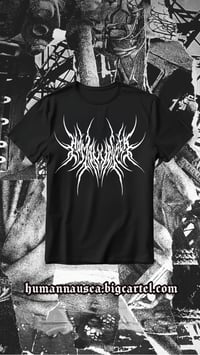 Image 1 of HUMAN NAUSEA LOGO T-SHIRT