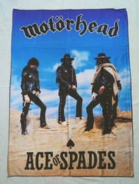 Image 1 of MOTORHEAD - Ace of spades Flag (cloth poster Banner tapestry) Heavy metal Lemmy Kilmister