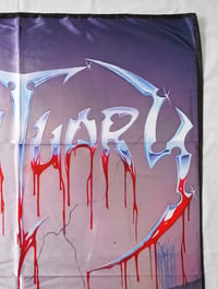 Image 4 of OBITUARY - Slowly we rot Flag (cloth poster Banner tapestry) Death metal