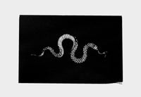 Image 2 of Screen printed patch - Small snake