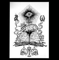 Image 1 of Original ink illustration - Apocalyptic Lamb