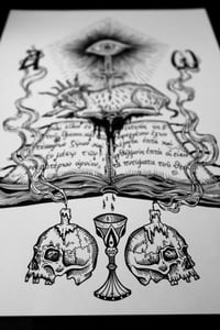 Image 4 of Original ink illustration - Apocalyptic Lamb