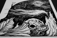 Image 2 of Art print "Deadly Nightshade" - illustration in black and white