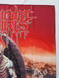 Image 3 of SUICIDAL ANGELS - Division of blood Flag (cloth poster Banner tapestry) Thrash metal