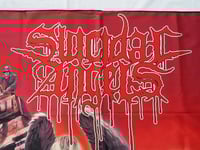 Image 9 of SUICIDAL ANGELS - Division of blood Flag (cloth poster Banner tapestry) Thrash metal
