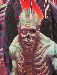 Image 12 of SUICIDAL ANGELS - Division of blood Flag (cloth poster Banner tapestry) Thrash metal