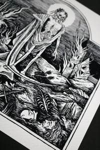Image 3 of Art Print "Triumph of Death" - illustration in black and white