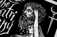 Image 3 of Art print "Kill The Patriarchy" - illustration in black and white