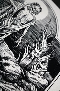 Image 5 of Art Print "Triumph of Death" - illustration in black and white