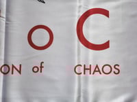 Image 9 of 1349 - Massive Cauldron of Chaos Flag (cloth poster Banner tapestry) Norwegian Black metal