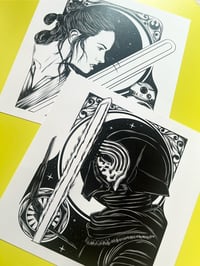 Image 1 of Pack print "Rey & Kylo"