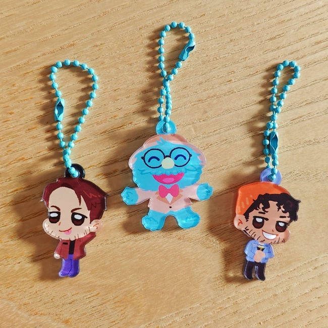 Puppet History - Mini Charms