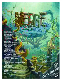 Merge 35 (Merge Records 35th Anniversary • Carrboro, N. Carolina) • Official Poster (18" x 24")