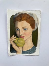 Young Woman with Yellow Pear, Unrequited Love