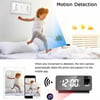 WiFi Mini Clock Camera 1080P HD with Motion Detection for Home Security