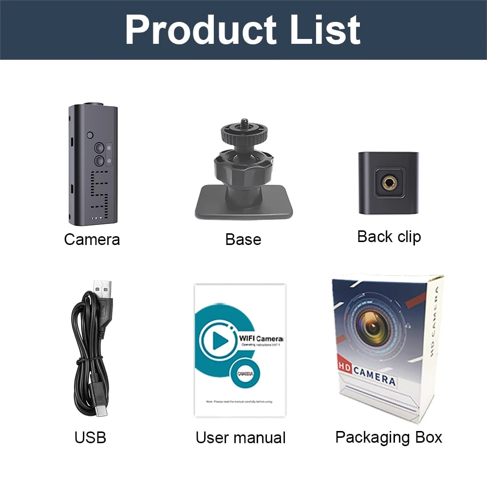 MSL WiFi Surveillance Camera HD Wireless Camera for Home Security